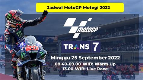 jadwal motogp hari ini